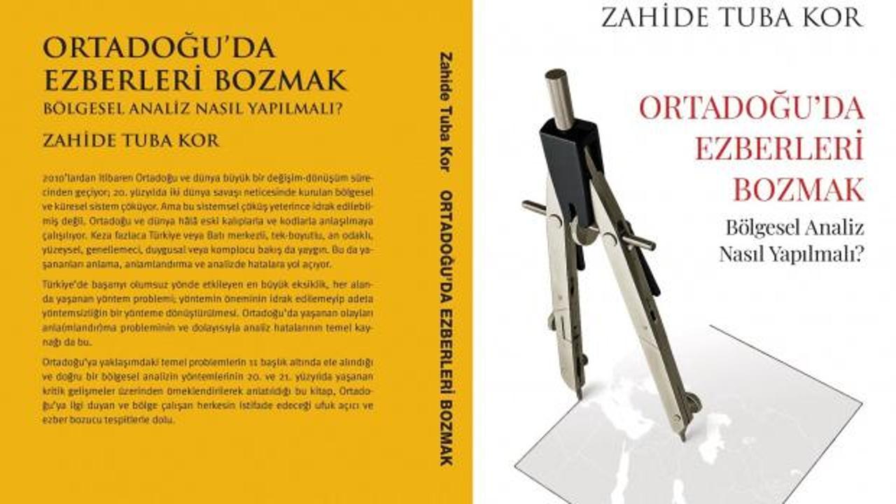 Ortadoğu haritası üzerinde analiz sembolleri bulunan bir görsel.