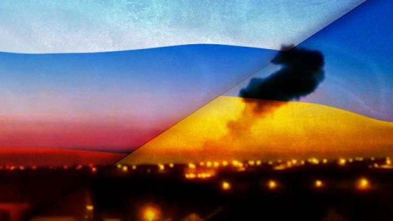 Rusya'nın Kiev'e düzenlediği operasyon sonrası bölgedeki askeri tesislerde hasar oluştu.