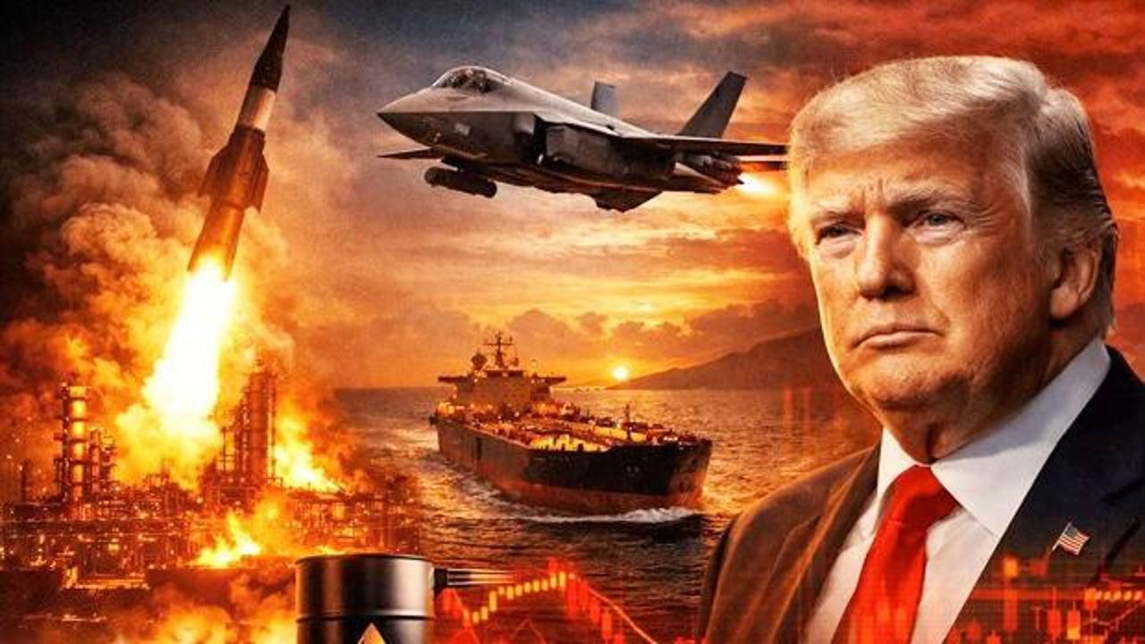 ABD Başkanı Donald Trump'ın İran'a yönelik füze tehdidini açıkladığı sosyal medya paylaşımı.