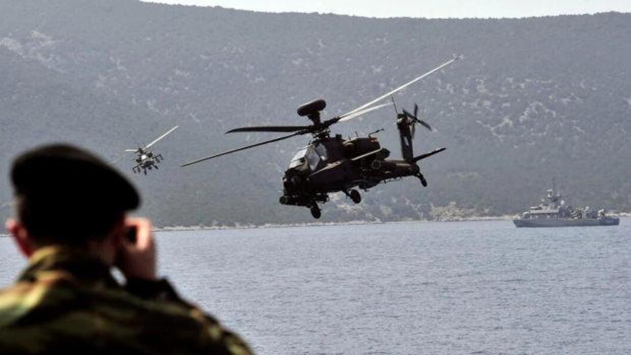 Yunanistan ve İsrail savaş uçakları Ege Denizi üzerinde ortak tatbikat yapıyor.
