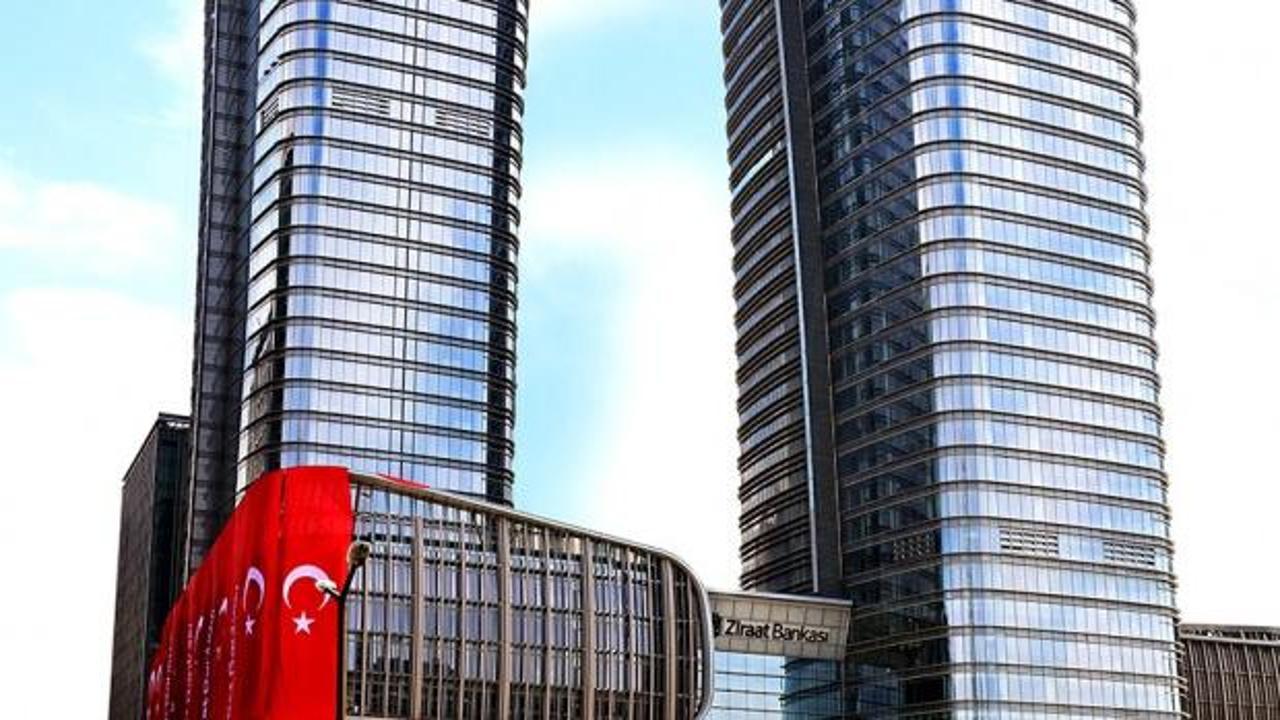 Ziraat Bankası logosu ve sürdürülebilirlik temalı görseller.