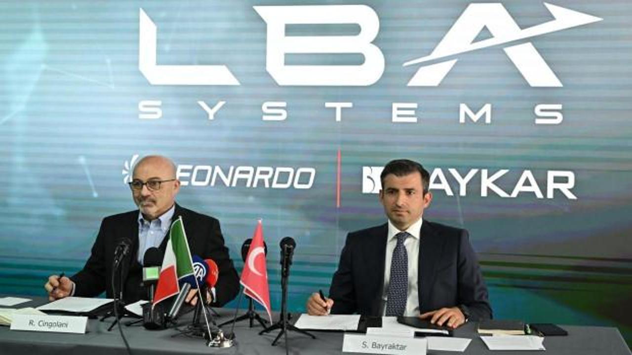 Baykar ve Leonardo'nun Farnborough Airshow'da tanıttığı insansız hava aracı teknolojileri.