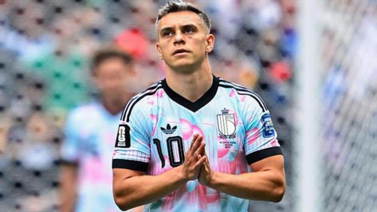 Beşiktaşlı yöneticilerle görüşen Leandro Trossard
