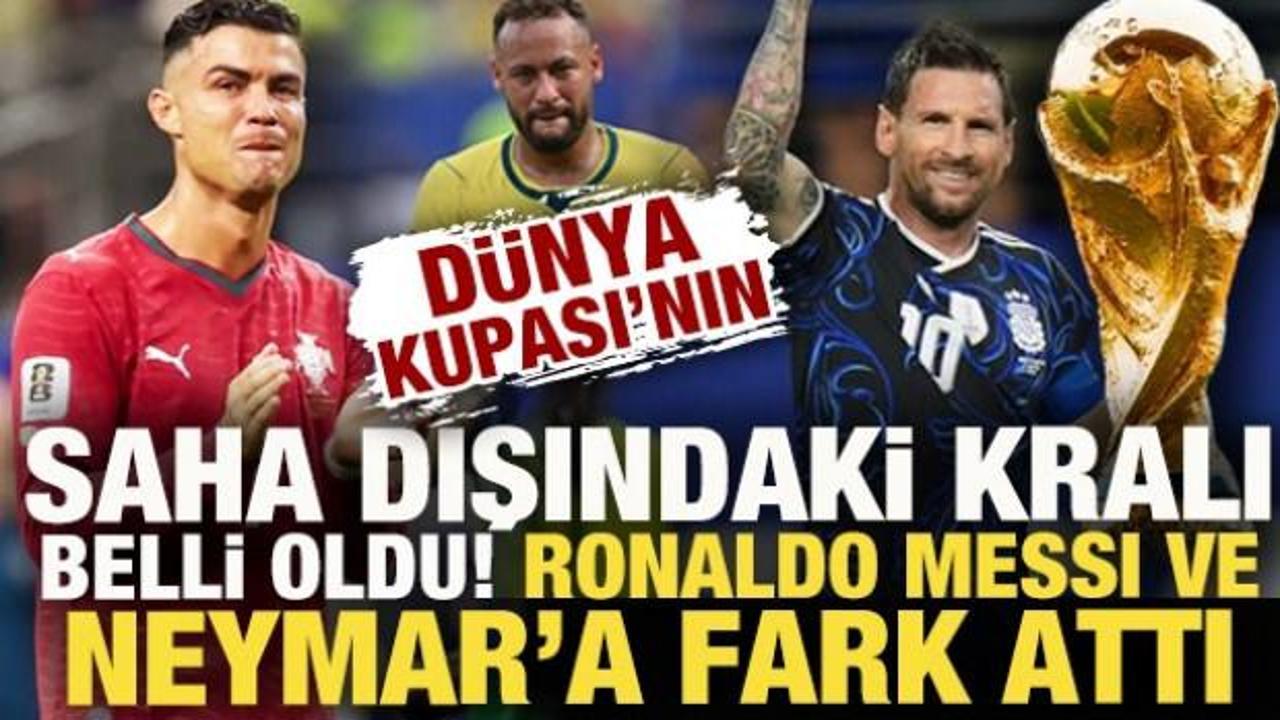 Cristiano Ronaldo'nun sosyal medyada en çok takipçi kazanan futbolcu olduğu Dünya Kupası analizi