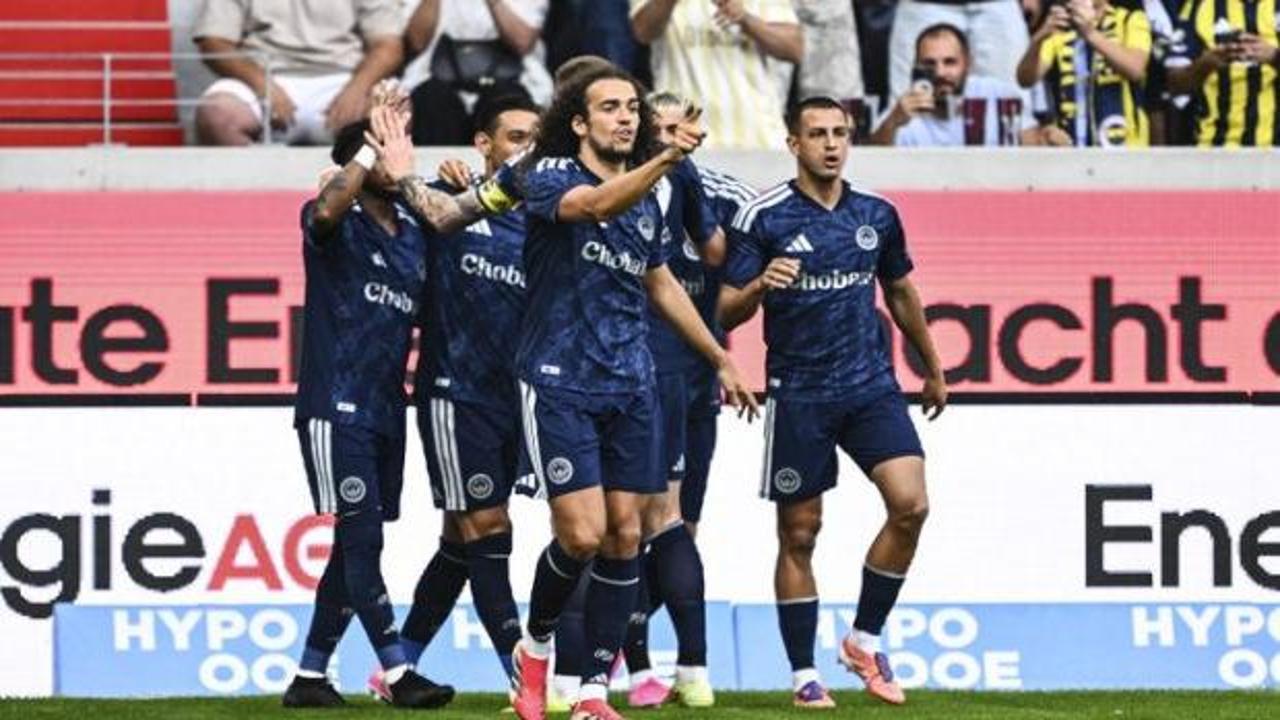 Fenerbahçe futbol takımı sahada
