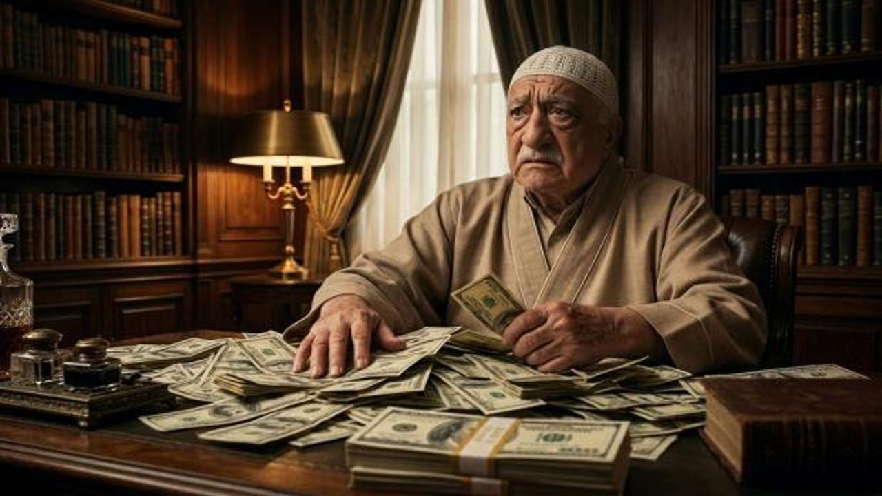 FETÖ'nün en çok para akıttığı 18 harcama kalemi ve örgütün finansal yapısını gösteren grafik.