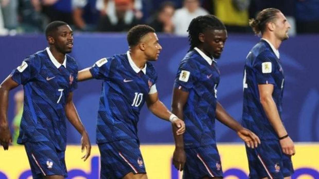 Fransa Milli Takımı oyuncuları 2026 Dünya Kupası yarı finalinde İspanya'ya elendi.