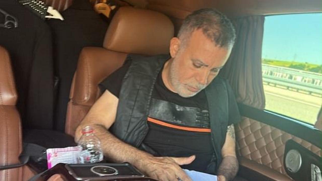 Yardım derneği başkanı, savcılık sorgusunda savunma yaparken.
