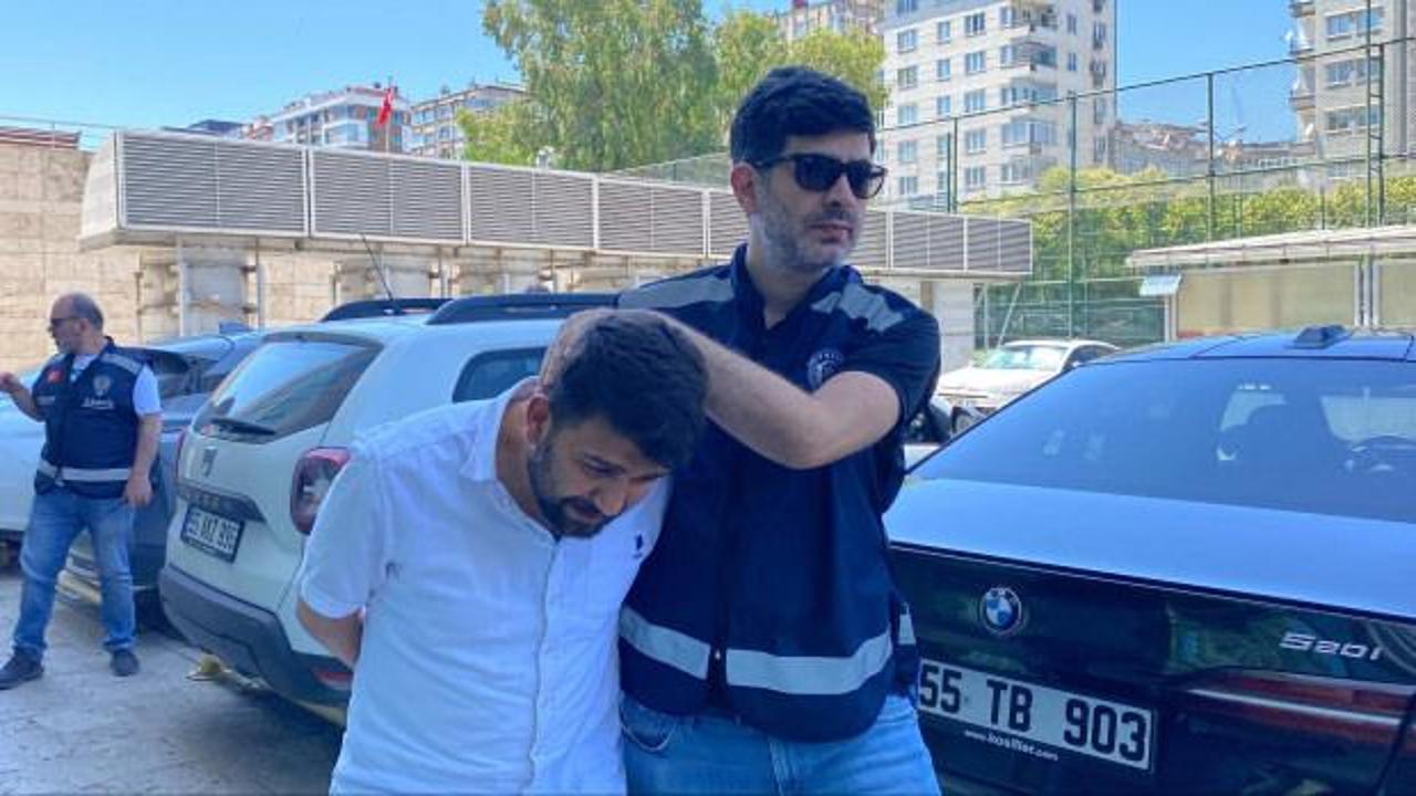 Otomobiliyle ezerek adam öldüren sanığın adliyeye sevk edilmesi