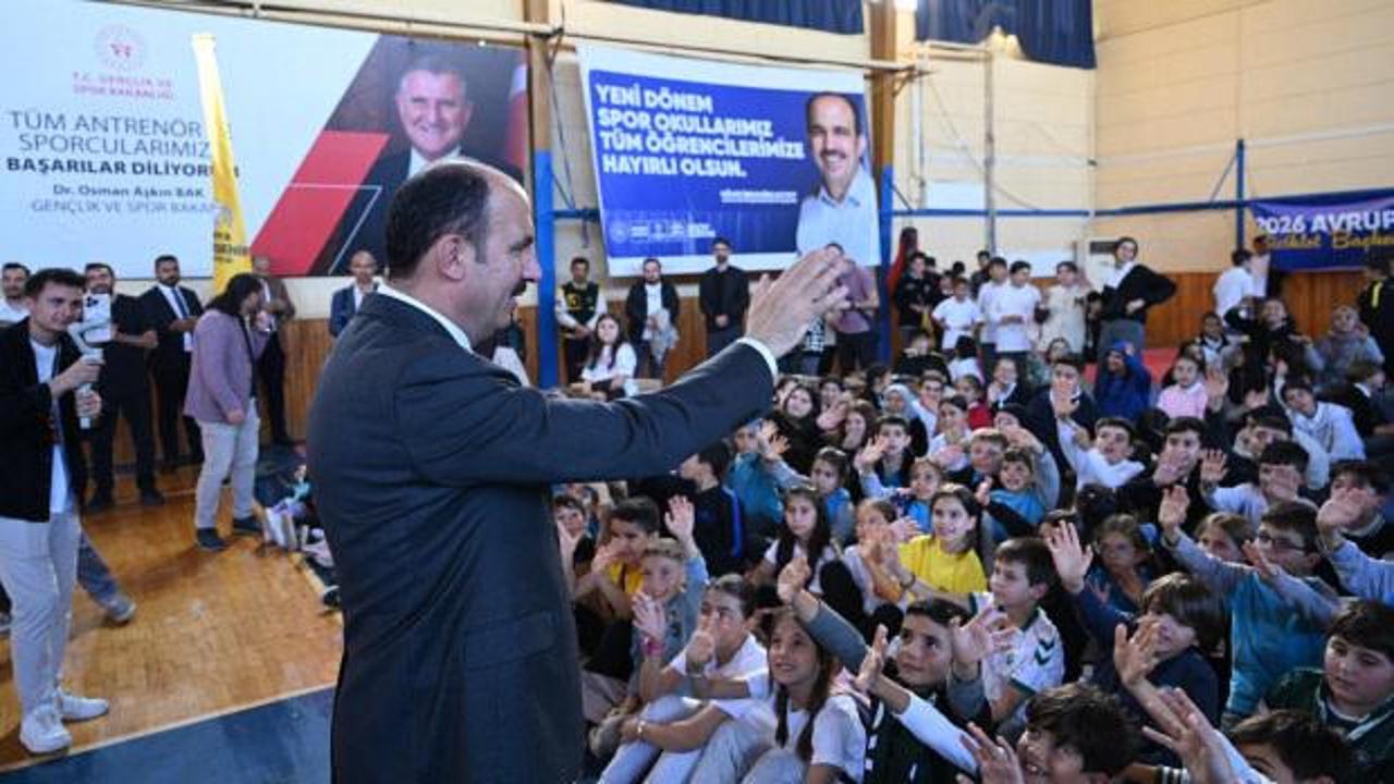Konya Yaz Spor Okulları'nda antrenman yapan öğrenciler