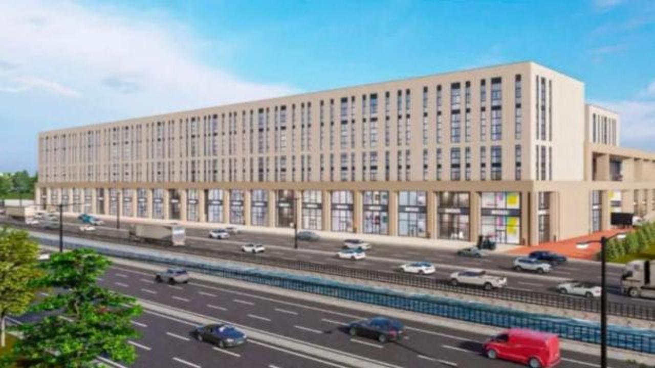 Avrasya OSB'de modern sanayi binaları ve altyapı görüntüleri