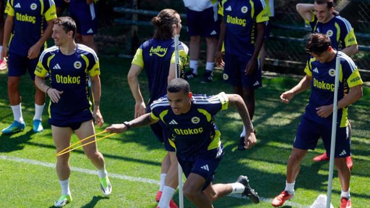 Mason Greenwood, Fenerbah&ccedil;e'de ilk antrenmanına &ccedil;ıktı