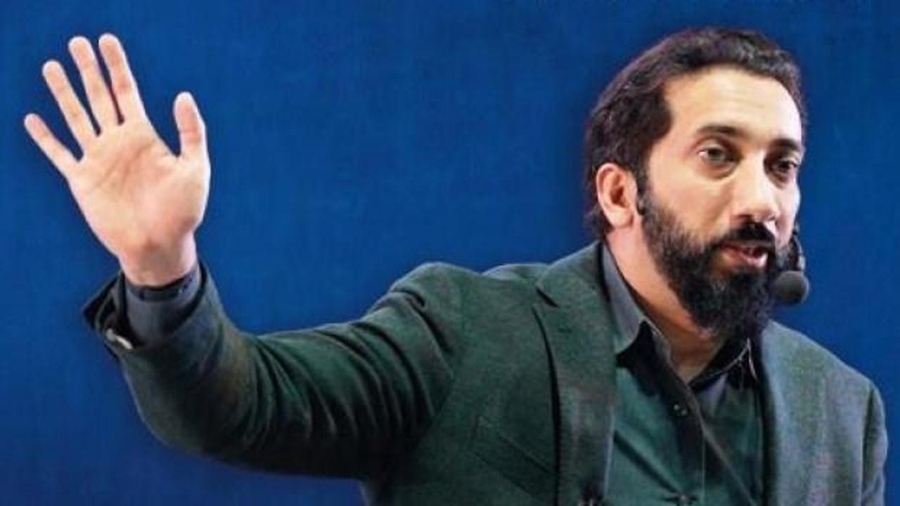 Nouman Ali Khan'ın Sarıl Kalbine adlı kitabının kapağı.