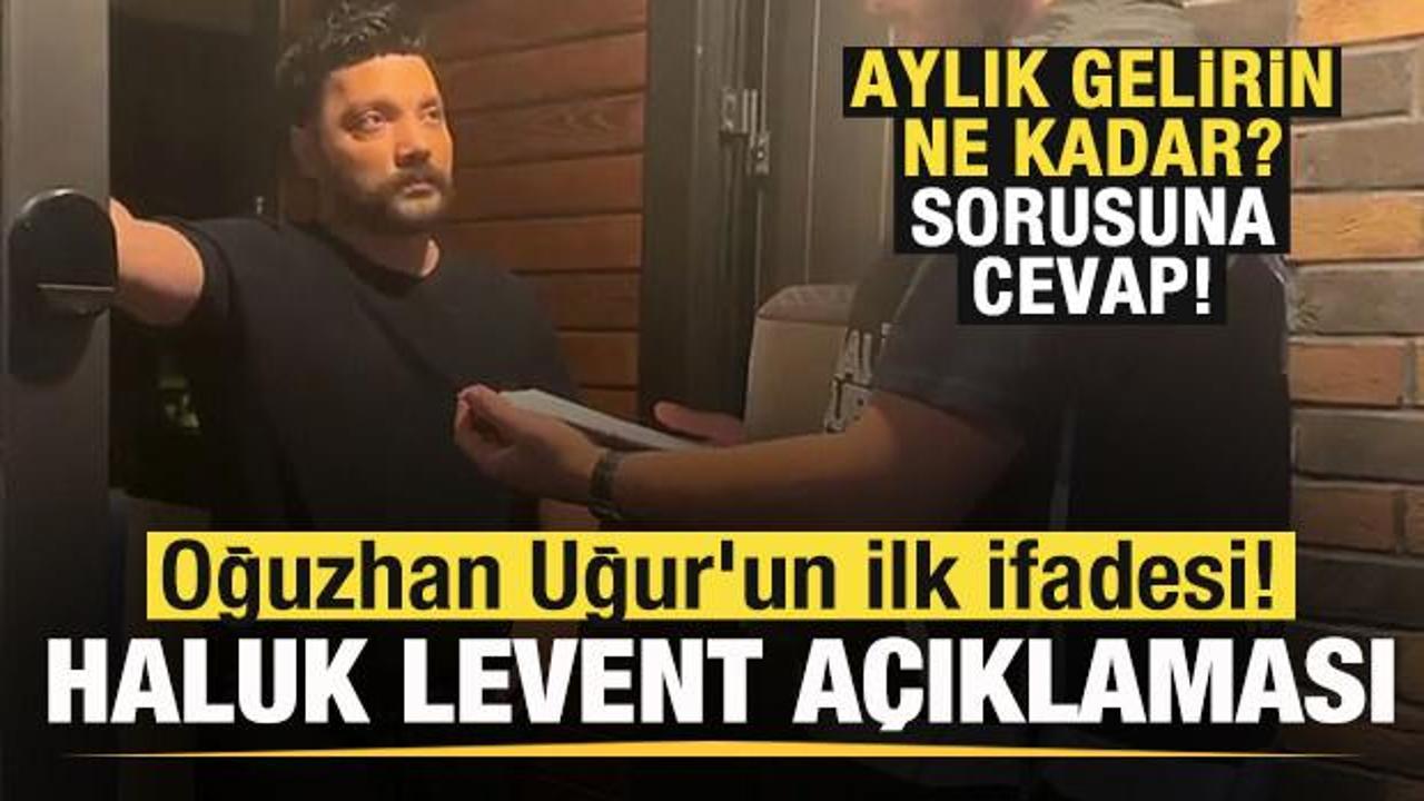 Oğuzhan Uğur'un emniyetteki ifadesine ilişkin haber görseli