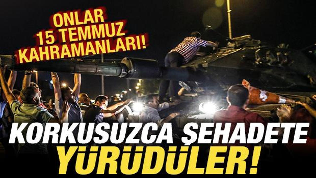 15 Temmuz Şehitler Köprüsü'nde toplanan kalabalık
