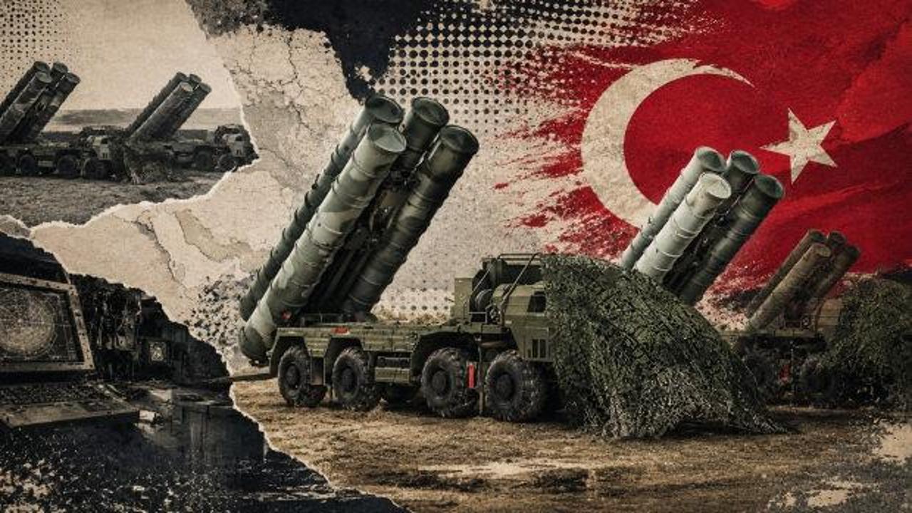 S-400 hava savunma sistemleri ve diplomatik görüşmeleri temsil eden bir görsel.