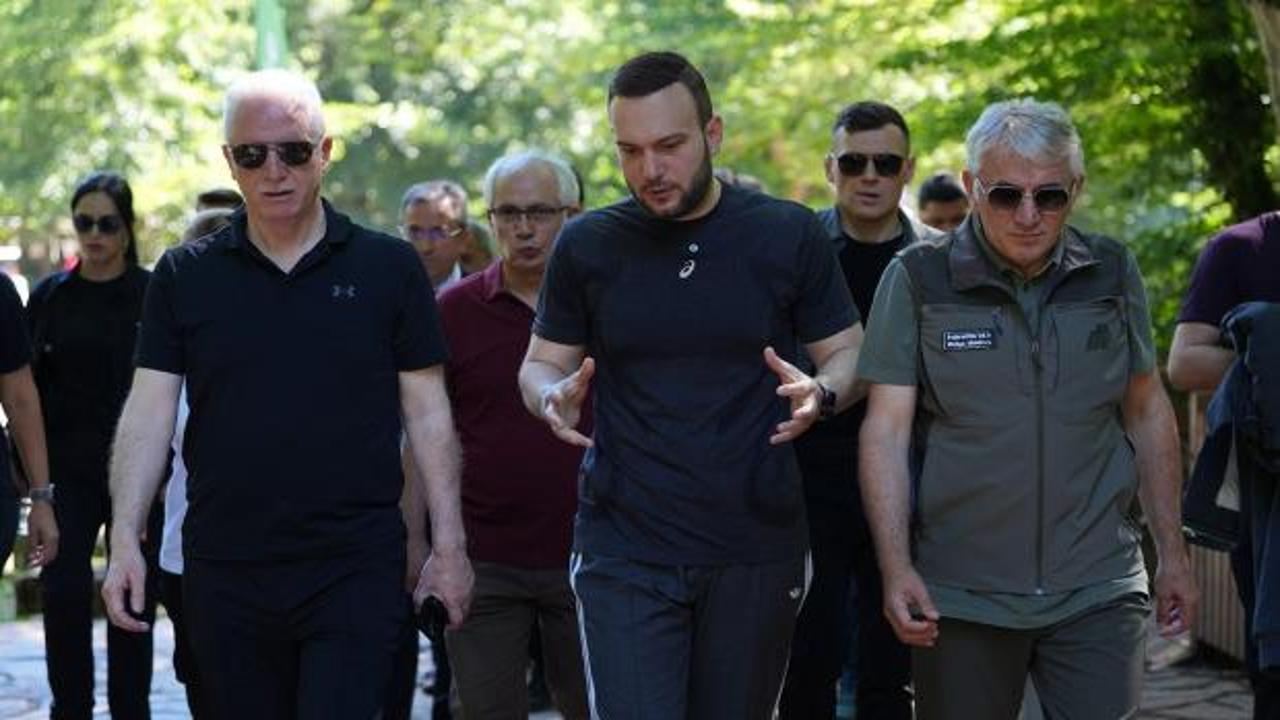 Sıfır Atık Vakfı ve İstanbul Valiliği'nin düzenlediği 'Geleceğe İz Bırak – Orman Buluşması' etkinliğinden bir görüntü.