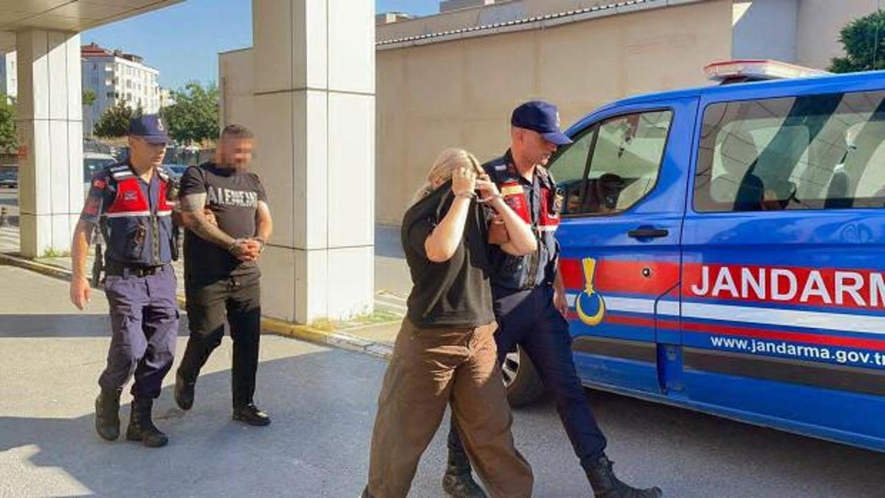 Tekirdağ merkezli yasa dışı bahis operasyonunda gözaltına alınan şüpheliler adliyeye sevk ediliyor.