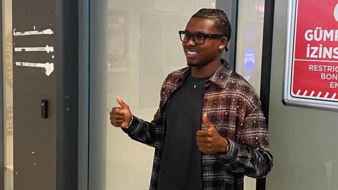 Trabzonspor'un yeni transferi kente geldi