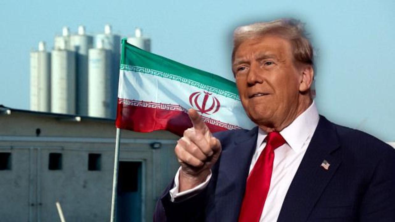 Donald Trump açıklama yapıyor