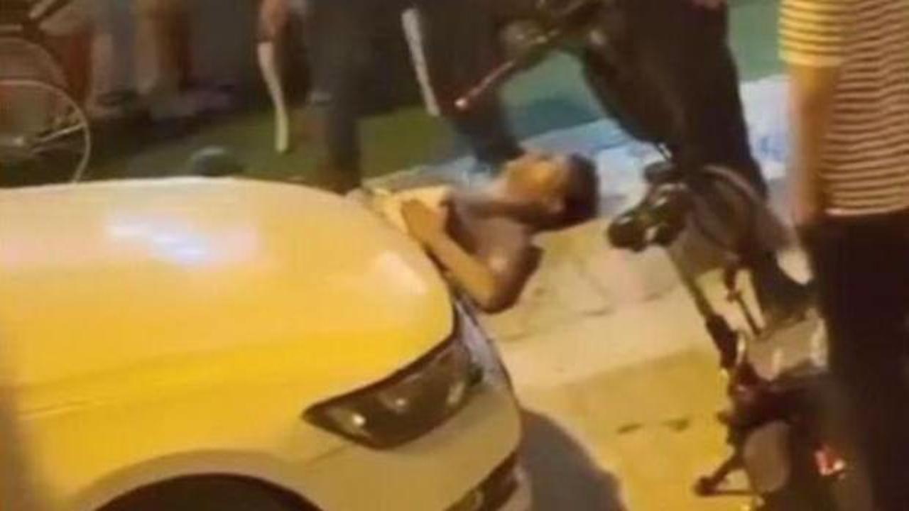8 aylık hamile eşi için tatlı almaya giden adamın bıçaklandığı olayda bir şüphelinin tutuklandığına dair haber.