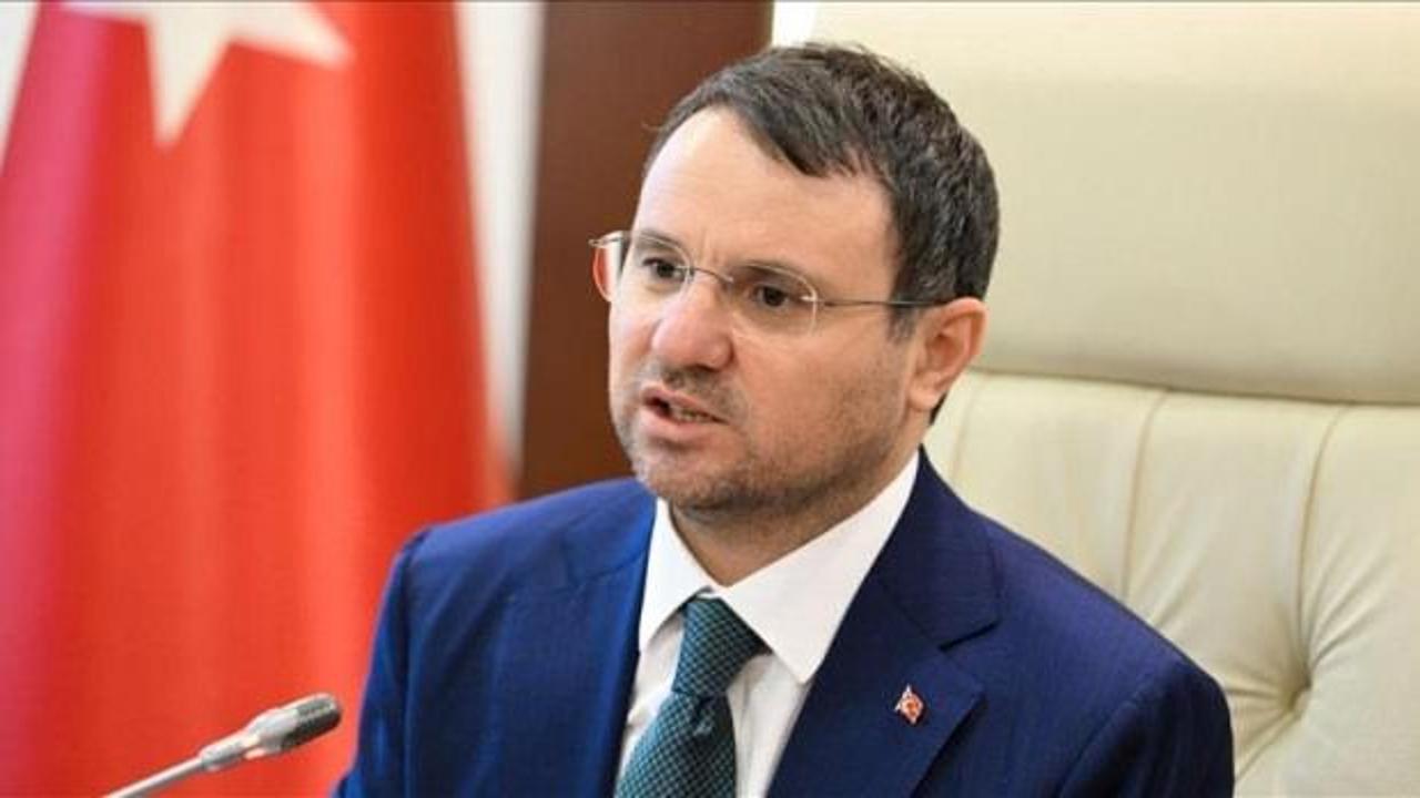 Adalet Bakanı Akın Gürlek, TRT Haber'de açıklama yaparken