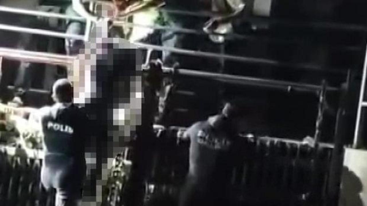 Adana'da bir sulama kanalında bulunan erkek cesediyle ilgili olay yeri.