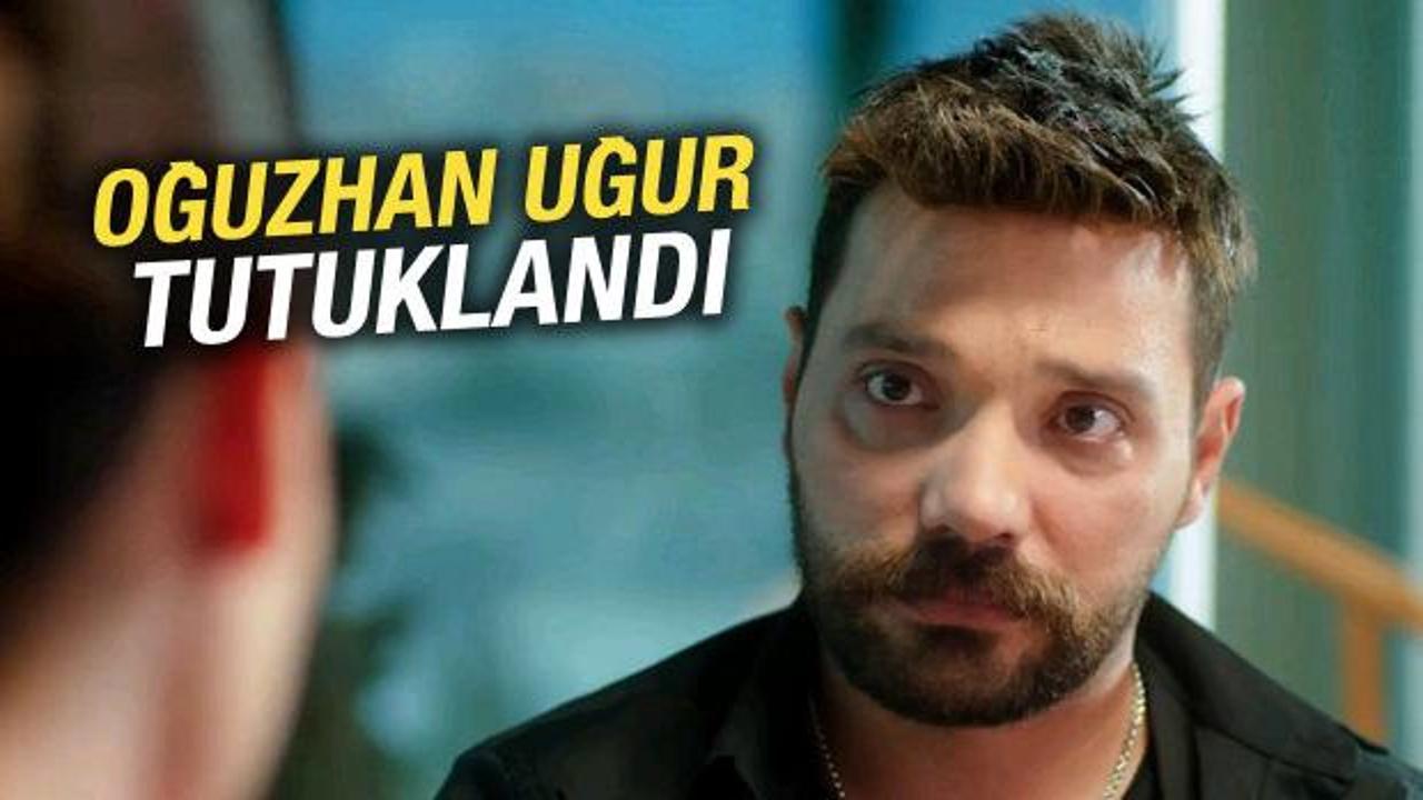 Oğuzhan Uğur'un tutuklanmasına ilişkin haber görseli.
