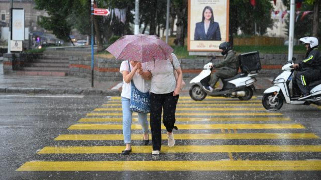 AKOM'un İstanbul için yayınladığı hava durumu uyarıları.