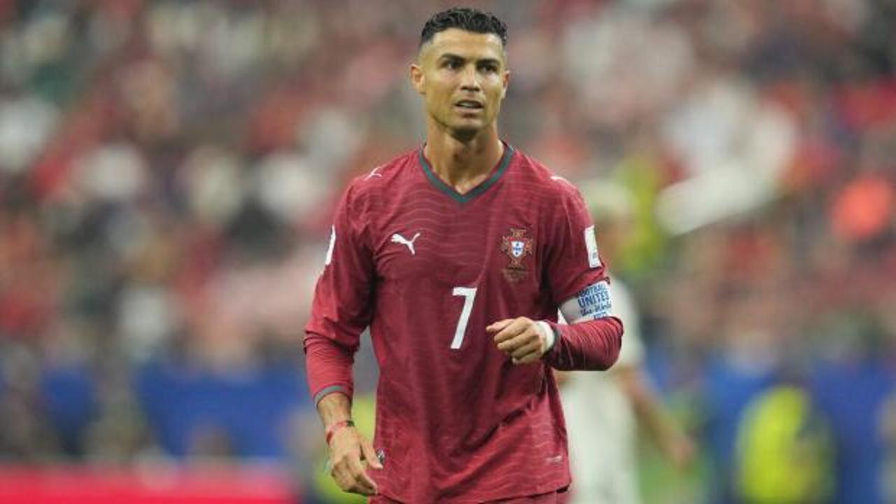 Cristiano Ronaldo'nun sosyal medyada beğendiği paylaşım ekran görüntüsü.