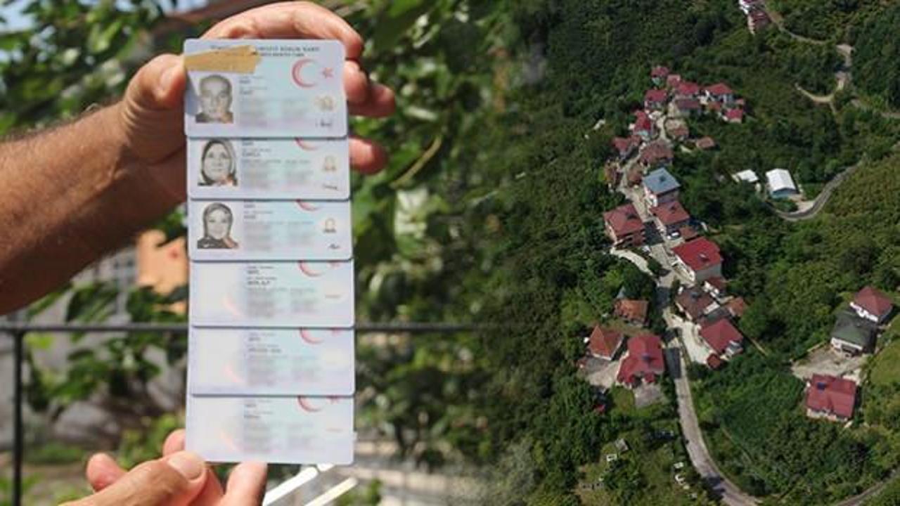 Yazlık Mahallesi sakinlerinin tamamının soyadı Sarı olduğu ve bu durumun resmi işlemlerde karışıklığa yol açtığına dair haber görseli.