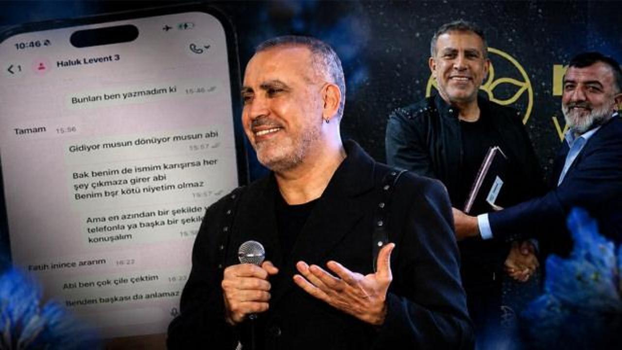 Fatih Eke ve Haluk Levent'in görselleriyle desteklenmiş haber içeriği.