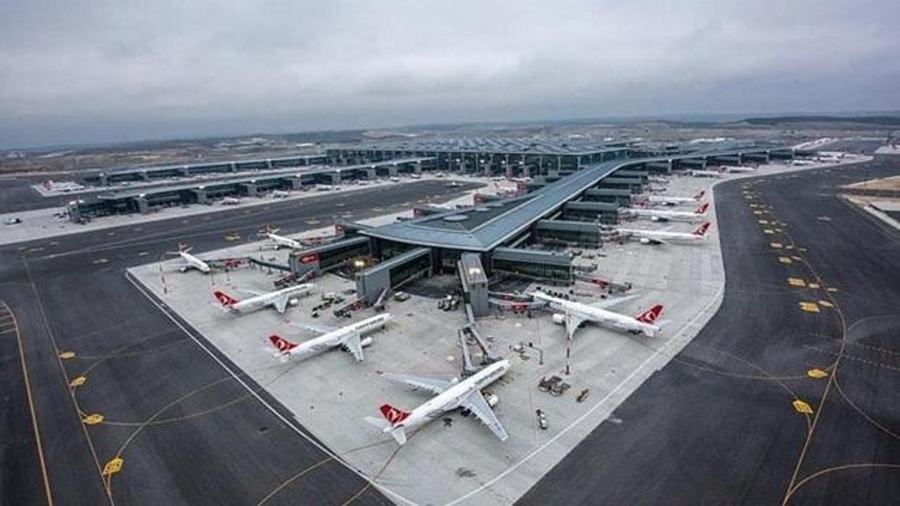İstanbul Havalimanı g&uuml;nl&uuml;k 1623 u&ccedil;uşla Avrupa'nın en yoğun havalimanı oldu