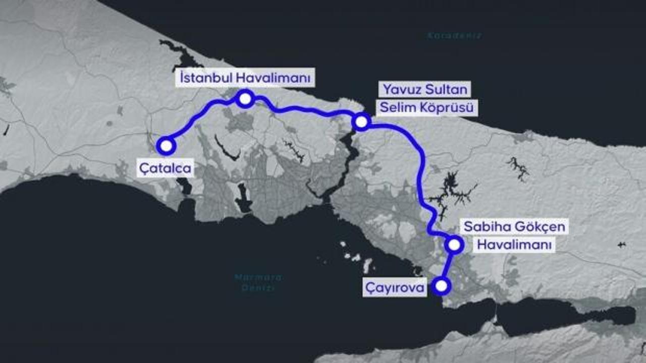 İstanbul Kuzey Demir Yolu Ge&ccedil;işi Projesi ihalesi 14 Ekim'de yapılacak