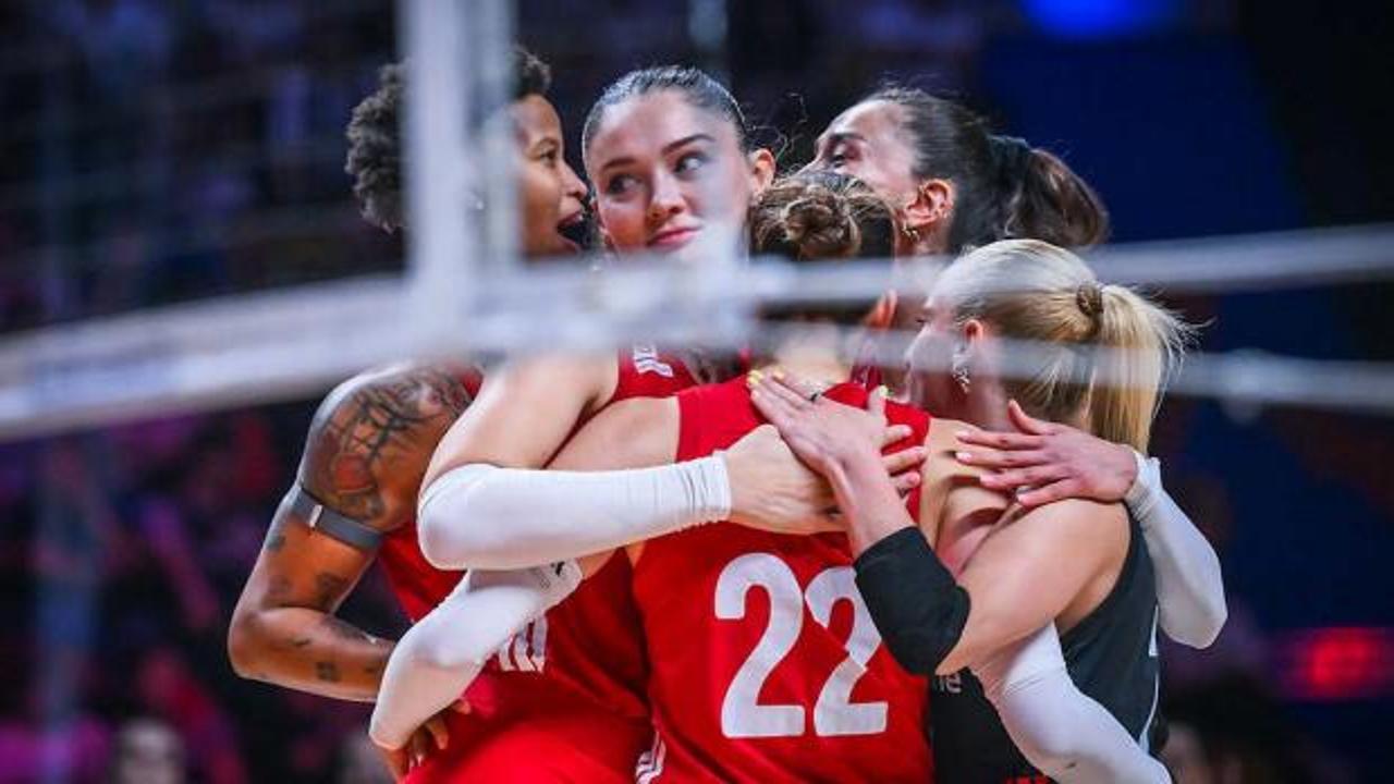 Rövanş vakti! Filenin Sultanları, Milletler Liginde kupaya 3 set uzaklıkta