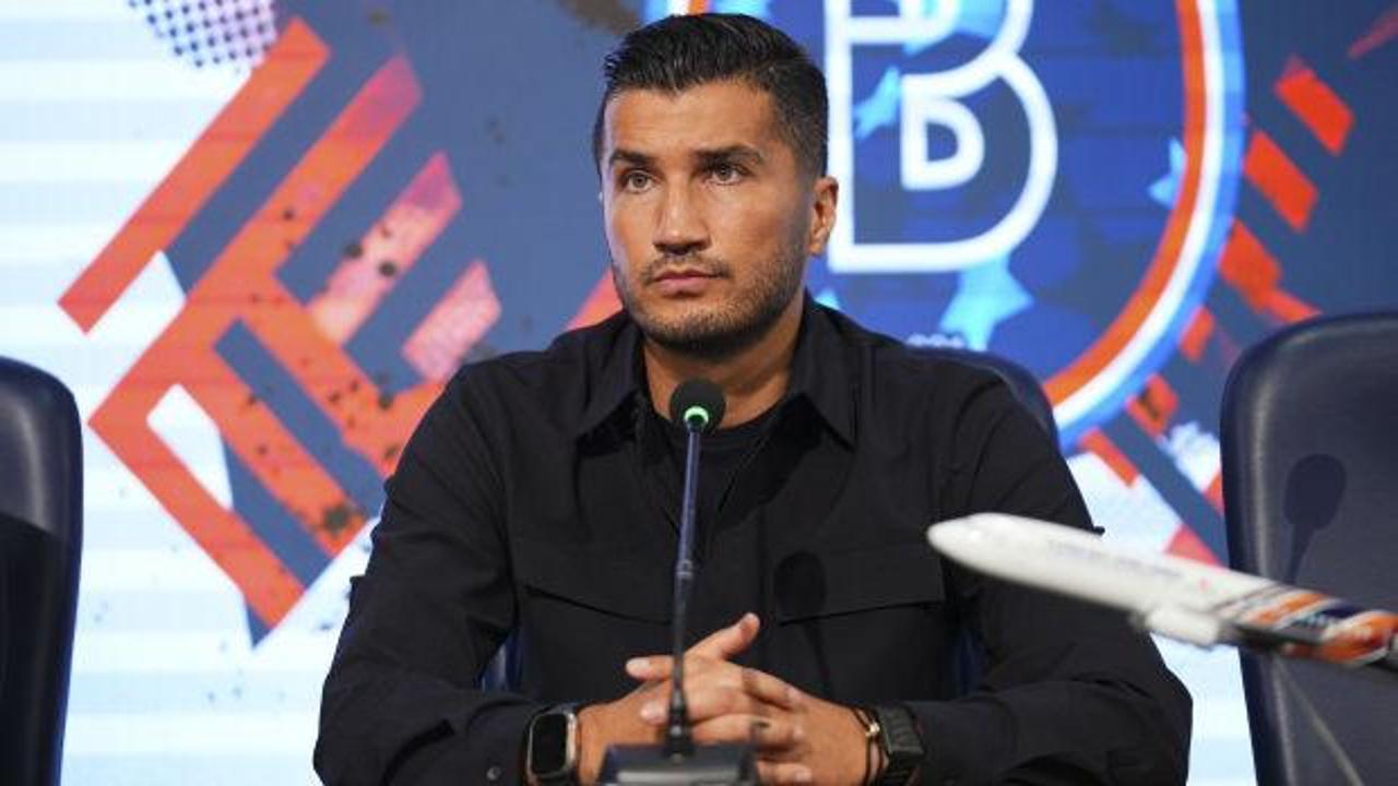 Başakşehir Teknik Direktörü Nuri Şahin maç sonu basın toplantısında konuşuyor.