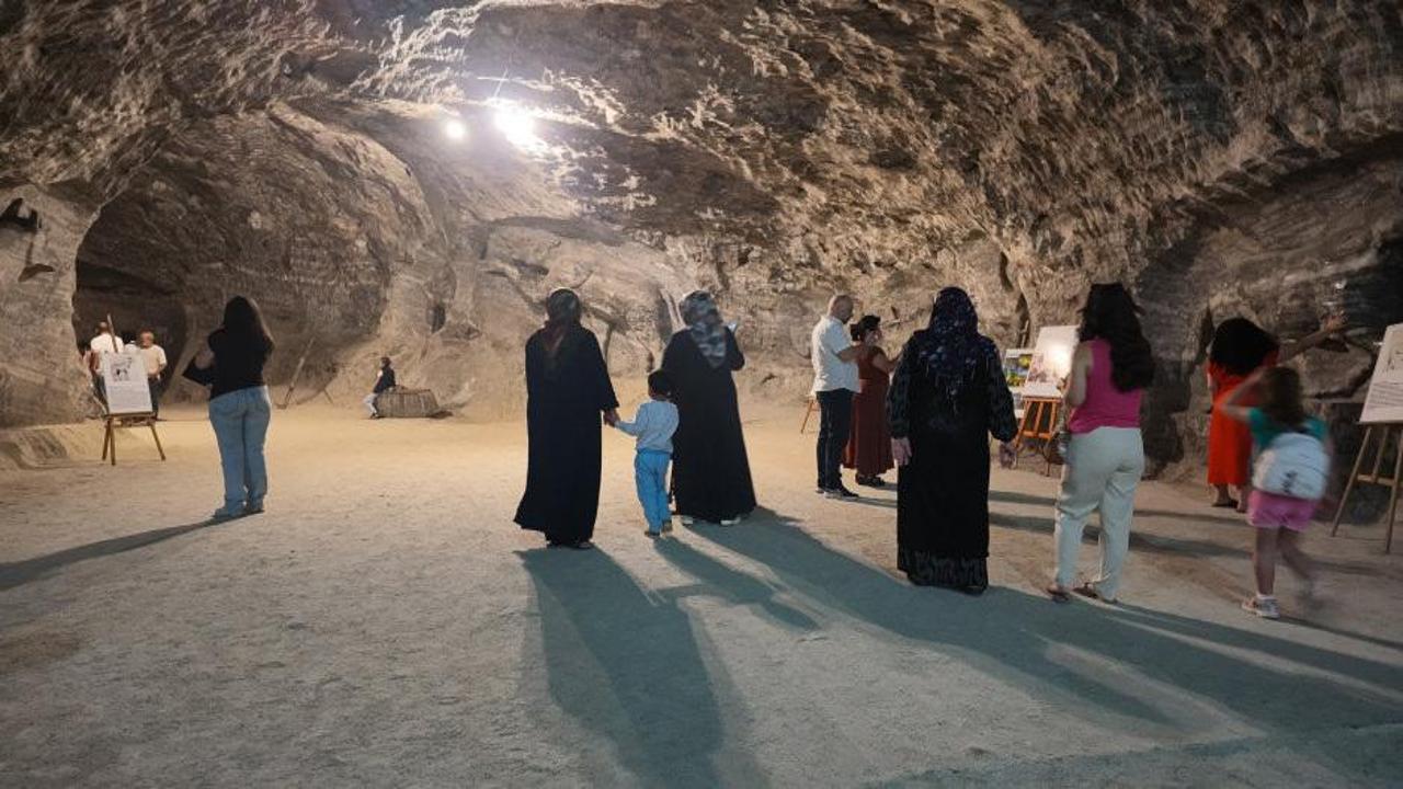 Çankırı'daki yer altı tuz şehrinin serin atmosferi ve turistik cazibesi