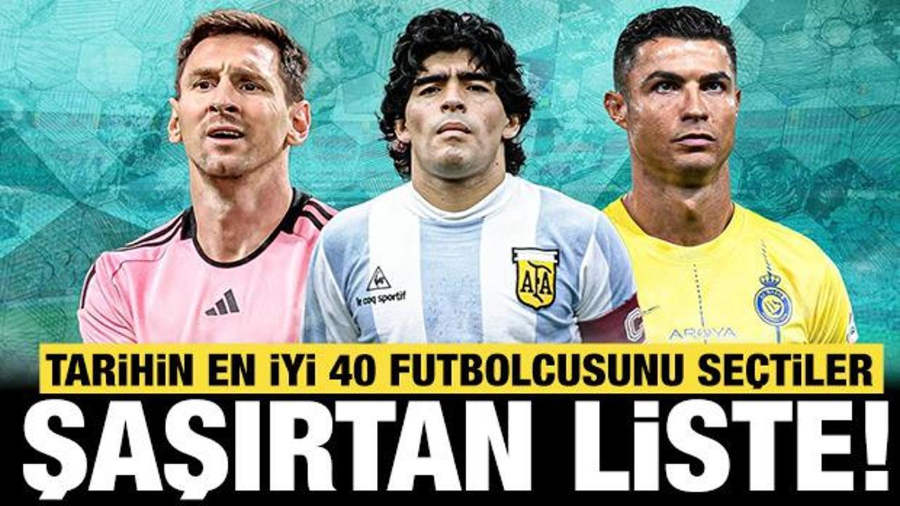 Dünyanın En İyi 40 Futbolcusu Listesi