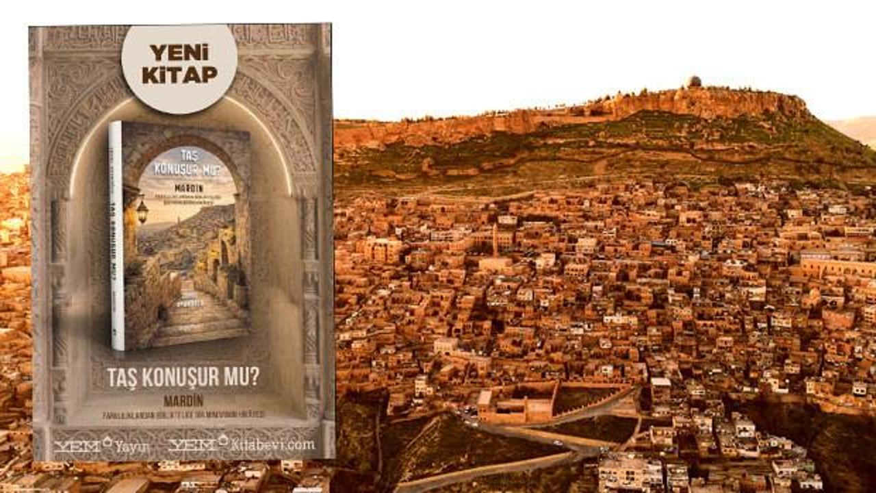 Mardin'in taş evleri ve dar sokaklarını gösteren bir fotoğraf