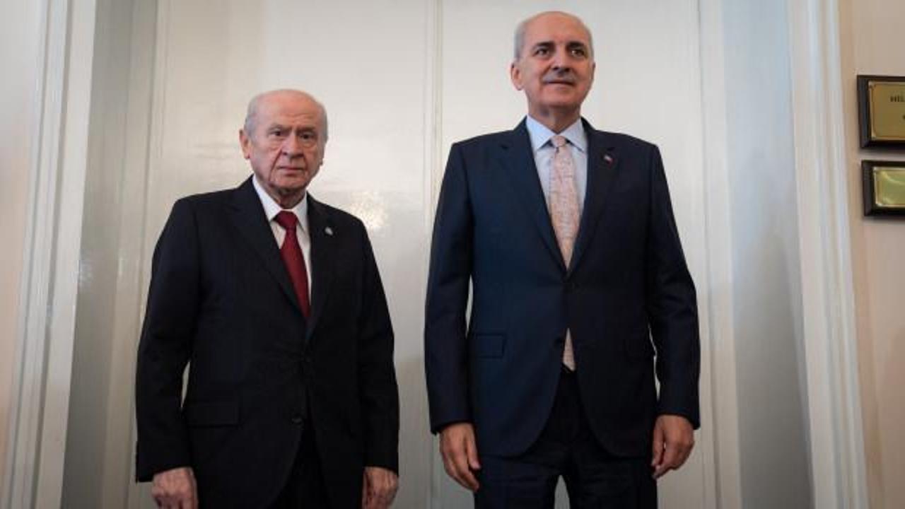 TBMM Başkanı Kurtulmuş'tan Bah&ccedil;eli ve DEM Parti'ye ziyaret