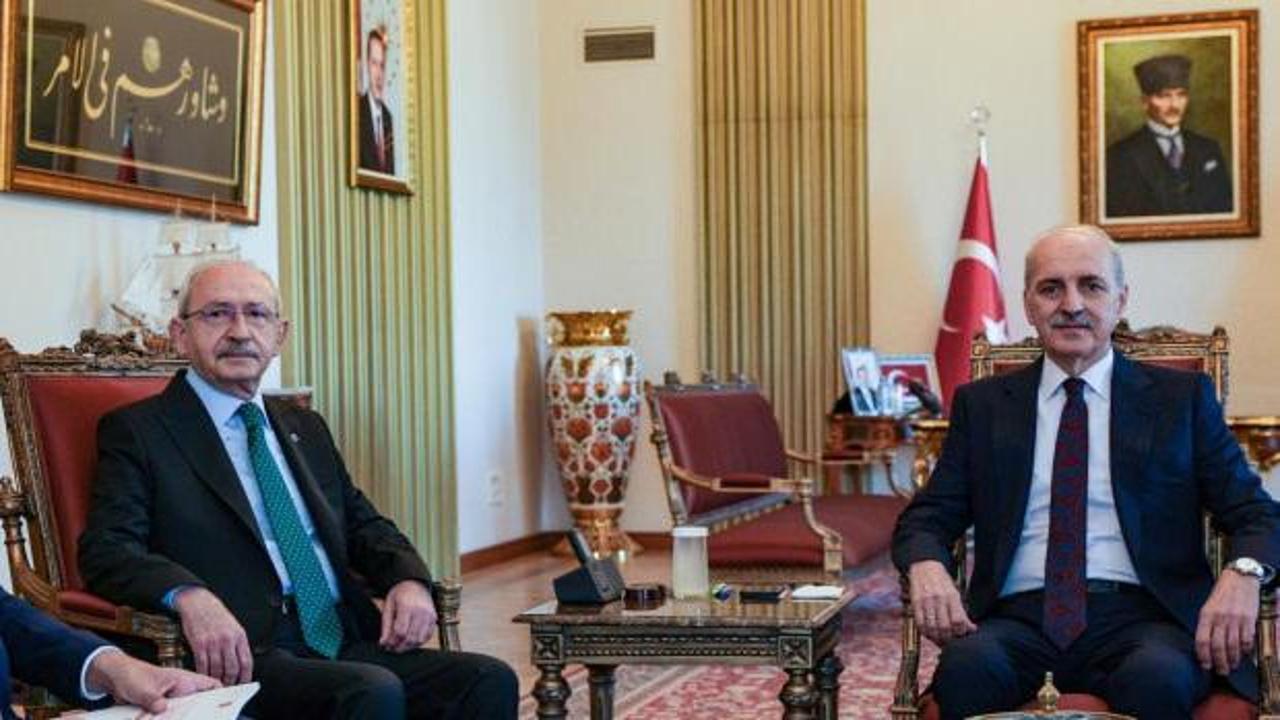 TBMM Başkanı Kurtulmuş, Kılı&ccedil;daroğlu ile g&ouml;r&uuml;şecek