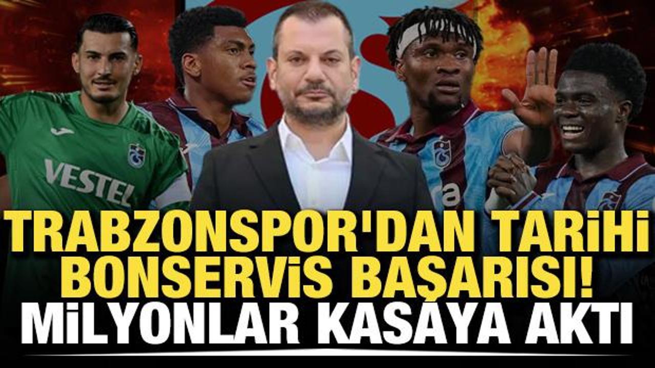 Trabzonspor oyuncu satışları ve transfer gelirleri
