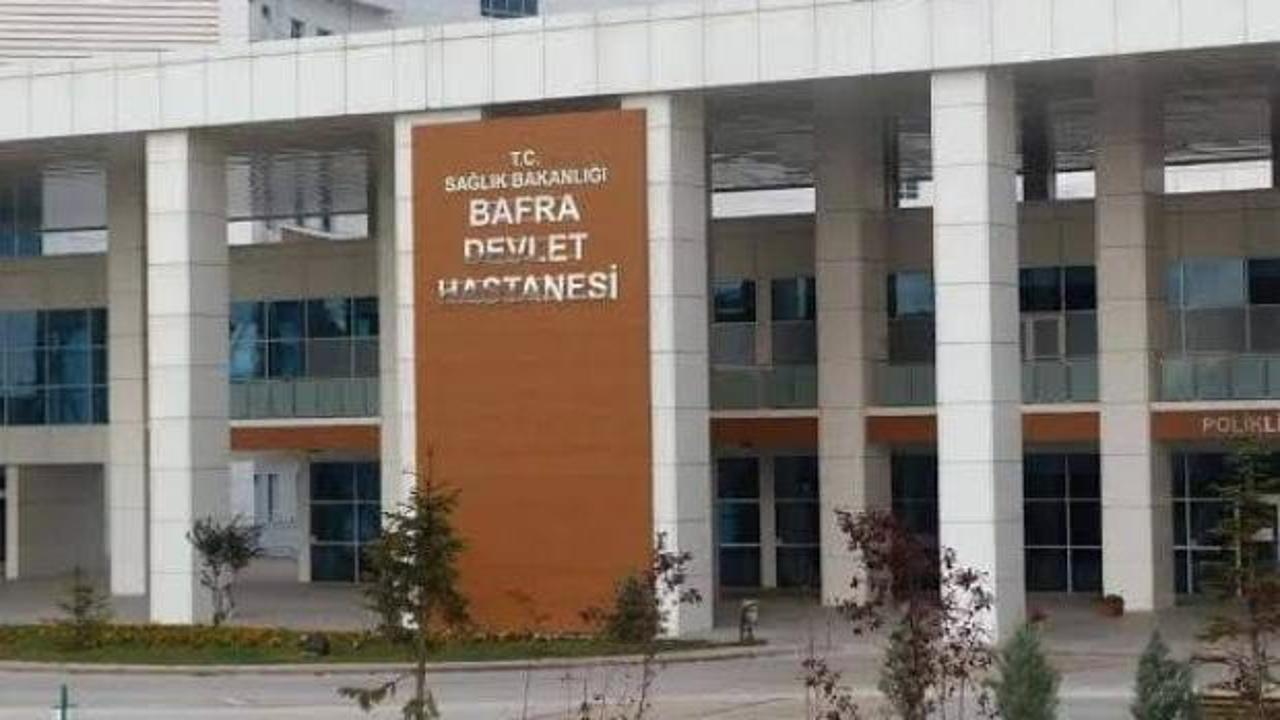 Bafra Devlet Hastanesi'nde trileçe tatlısı yiyen 50 kişi rahatsızlandı.