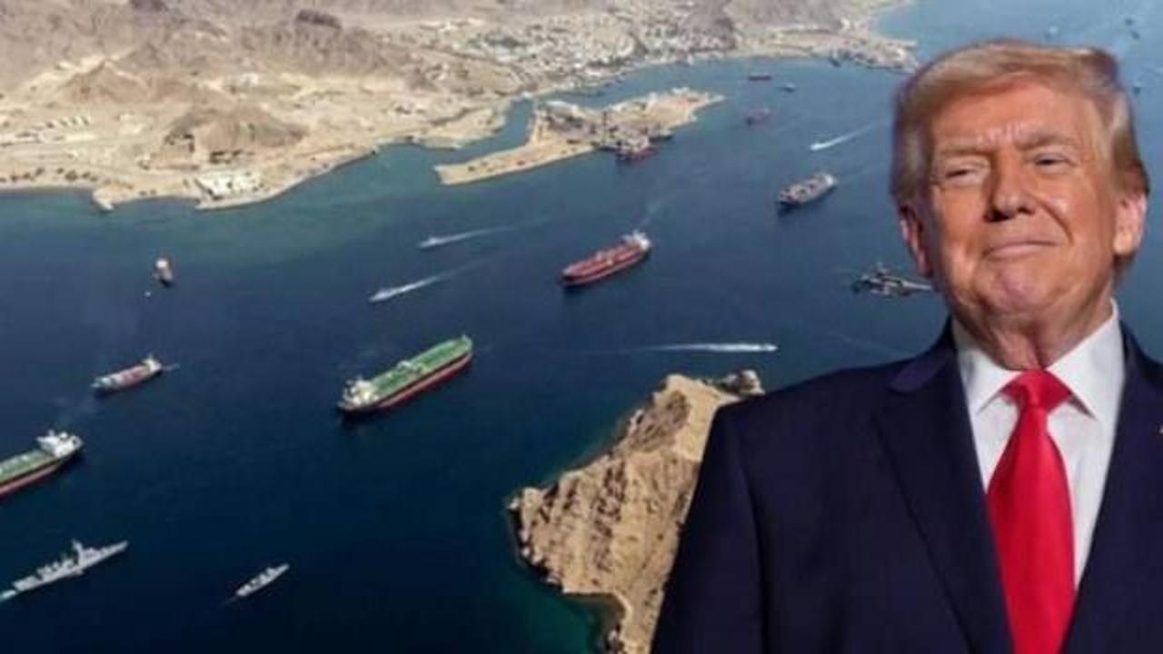 Donald Trump'ın İran'a yönelik açıklamasını gösteren görsel.