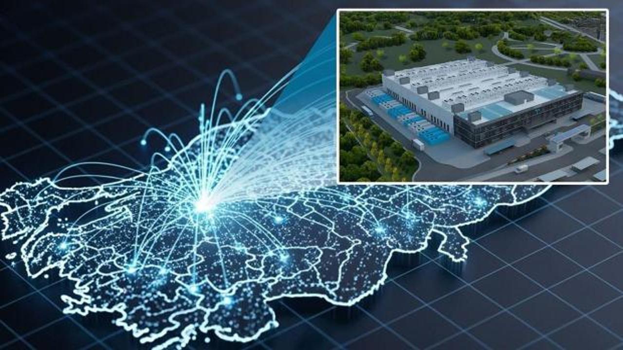 Türksat Gölbaşı Veri Merkezi inşaat alanı