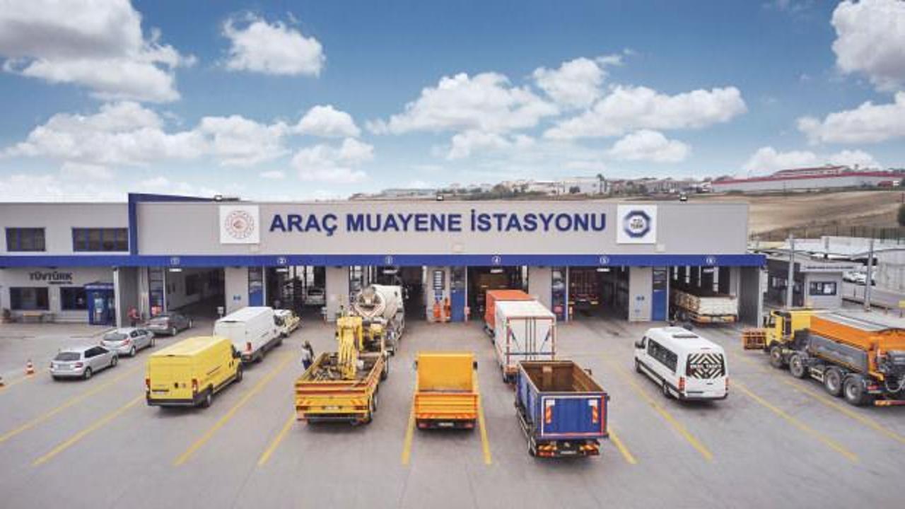 TÜVTÜRK araç muayene istasyonu tabelası