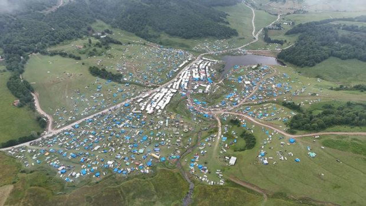 Uluvahta Yaylası'nda tarihi kalabalık: Birlik ve beraberlik mesajı verildi