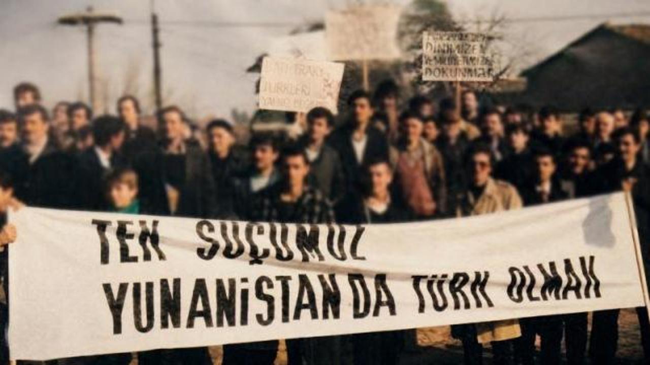 Batı Trakya'da yaşayan Türk azınlığın yaşadığı zorlukları gösteren temsili bir görsel.