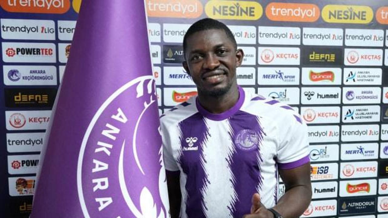 Moryke Fofana Ankara Keçiörengücü formasıyla