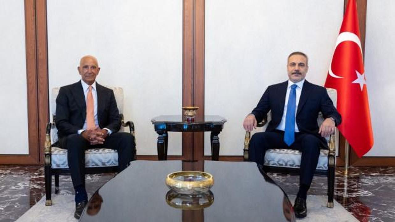 Bakan Fidan, ABD B&uuml;y&uuml;kel&ccedil;isi Barrack'ı kabul etti